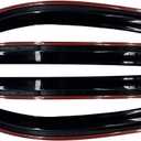 4 x Tacoma Rain Guards for 2016-2023 Double Cab/Crew Cab - 4pcs Side Window Visor Deflectors