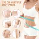 100 PCS Disposable Castor Oil Patches, Upgraded Leak-Proof Self-Adhesive Castor Oil Belly Button Patch, Portable, Suitable for People of All Ages