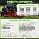 1 Pack Deck Spindle for Ariens Gravely 58810800 59202600 59225700 69219700
