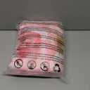 OERJU Pink Floral Happy 1st Birthday Round Backdrop for Girl - Our Little Princess is Turning One - Circle Backdrop Cover 6x6ft