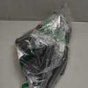 monTEK Monitor Mount and Laptop Stand for Desk, Adjustable Height Monitor Arm Fit up to 32 inch Screen and 17 inch Laptop, Hold up to 22lbs Weight, C-Clamp and Grommet