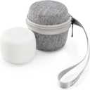 Babelio Portable White Noise Machine + Travel Case in Grey, for Adults Kids Baby