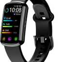 Health Fitness Tracker with 24/7 Heart Rate, Smart Watch with Blood Pressure and Blood Oxygen Monitor, Bulitin 120+ Sport Mode, Sleep Tracking Waterproof Activity Tracker for Women Men (Silver)