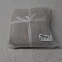 NEXHOME PRO Duvet Cover King Size, 100% Washed Cotton Orgnic Linen Like Textured Breathable Durable Comfy, Cream Grey (King (104"x90"), Cream Grey(no Comforter))