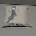 Scalloped Shower Curtain Linen Textured with 12 Metal Hooks Cute Modern Style, Washable Waterproof Cloth Shower Curtains with Black Border for Bathroom Decor Hotel Bathtub, Beige/Cream, 72x72