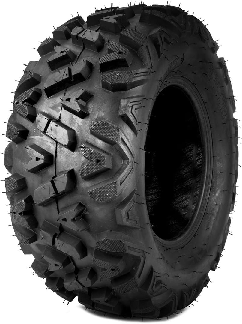 KAX ATV UTV All-Terrain Tires 26x9-12, 6PR, Go Kart Mini Bike Tire, Set 1