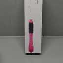 Aima Beauty One Step Hair Dryer & Volumizing Hot Air Brush, Ceramic Straightener Brush, Curler & Hot Comb 4 in 1 Salon Ionic Hair Brush, Rose Pink