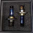 XFLHEHD Fits for 2001 2002 2003 2004 2005 Toyota Rav4 Halogen Headlight Bulbs Combo, Ultra Bright 5000K White Hi-Lo Beam Headlight Bulbs, Plug and Play, 2 Pack