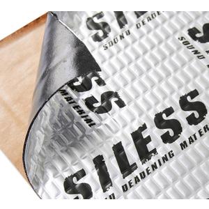 Siless 80 mil (2mm) Car Sound Deadening mat - Butyl Automotive Sound Deadener - Noise Insulation and Vibration Dampening Material 5 sqft (0.46 sqm)
