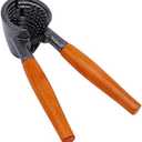 Heavy Duty Nutcracker Pecan Walnut Plier Opener Tool with Wood Handle Strong Steel Shell Cracker for Pecans, Walnuts, Hazelnuts & Almonds Ergonomic Grip