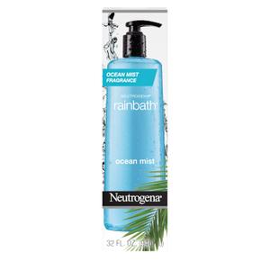 Neutrogena Rainbath Replenishing Shower and Bath Gel -Refreshing Body Wash with Moisturizing Formula for Soft Skin, Ocean Mist Scent, 32 fl. oz. (946 mL) Pump Bottle