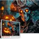Halloween Skeleton Pirates 1000 Piece Jigsaw Puzzles for Adults and Beginner Undead Puzzles Pumpkin Puzzle 27×20 Inches Puzzles for Home Decoration Gifts Family Puzzle Perfect for Game Nights