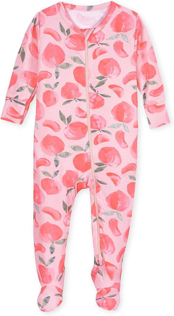 Gerber Baby Toddler Buttery-Soft Snug Fit Footed Pajamas with Viscose Made with Eucalyptus