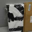 Black and White Wall Art Abstract Modern Painting Minimalist Line Canvas Wall Art Decor Black And White Poster Abstract Artwork Prints for Living Room Bedroom 16x24 Inch Wrapped Canvas Set of 2