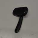 Dipoo Self Cleaning Shedding Brush - Skin Friendly Grooming Tool for Dogs, Cats, and Puppies, Deshedding and Hair Removal for Long and Short Haired Pets, Black