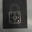 Fingerprint Padlock, Fingerprint/Password/Key Card/App Unlock, USB-C Rechargeable Waterproof Biometric Padlock for Gym Locker, School Locker, Backyard Gate, Shed, Fence Door