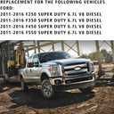 FL2124S Oil filter FD4615 Fuel Filter FA1902 Air Filter Fits for 2011-2016 Ford F250 F350 F450 F550 F650 F750 6.7L Powerstroke Diesel Engine Replaces FL2051S