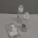 Hands-Free Baby Bottle - Anti-Colic Nursing System 9 oz Baby Bottle with Fast Flow Nipple/Teat 3m+ with Tube Straw Feeding System for Toddler (2 Bottles - Classic)