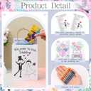 Mooliwe 96 Pcs Wedding Activity Set Include 24 Coloring Books 24 Favor Bags 24 Crayons 24 Scavenger Hunt Sheets for Wedding Activities Game Favor Entertainment Party Supplies