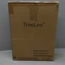 TreeLen Long Handle Broom and Dustpan Set,Upright Dust Pan Combo for Home, Kitchen, Room, Office, Lobby Floor Use Without Bending