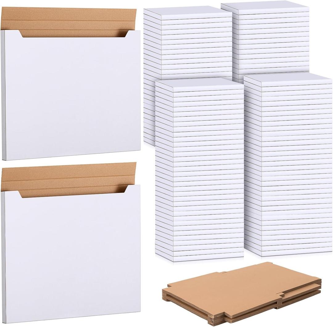 Fuyoooo 40 Pack 20x16x1 Inches Shipping Boxes Medium Corrugated Cardboard Box for Packing Moving Mailing Business Book Christmas Party Gifts Craft