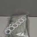 Seasonwood Sage Green Boho Shower Curtain with Tassel 72" W x 72" L Farmhouse Striped Shower Curtains for Bathroom Fabric Shower Curtains Bath Decor