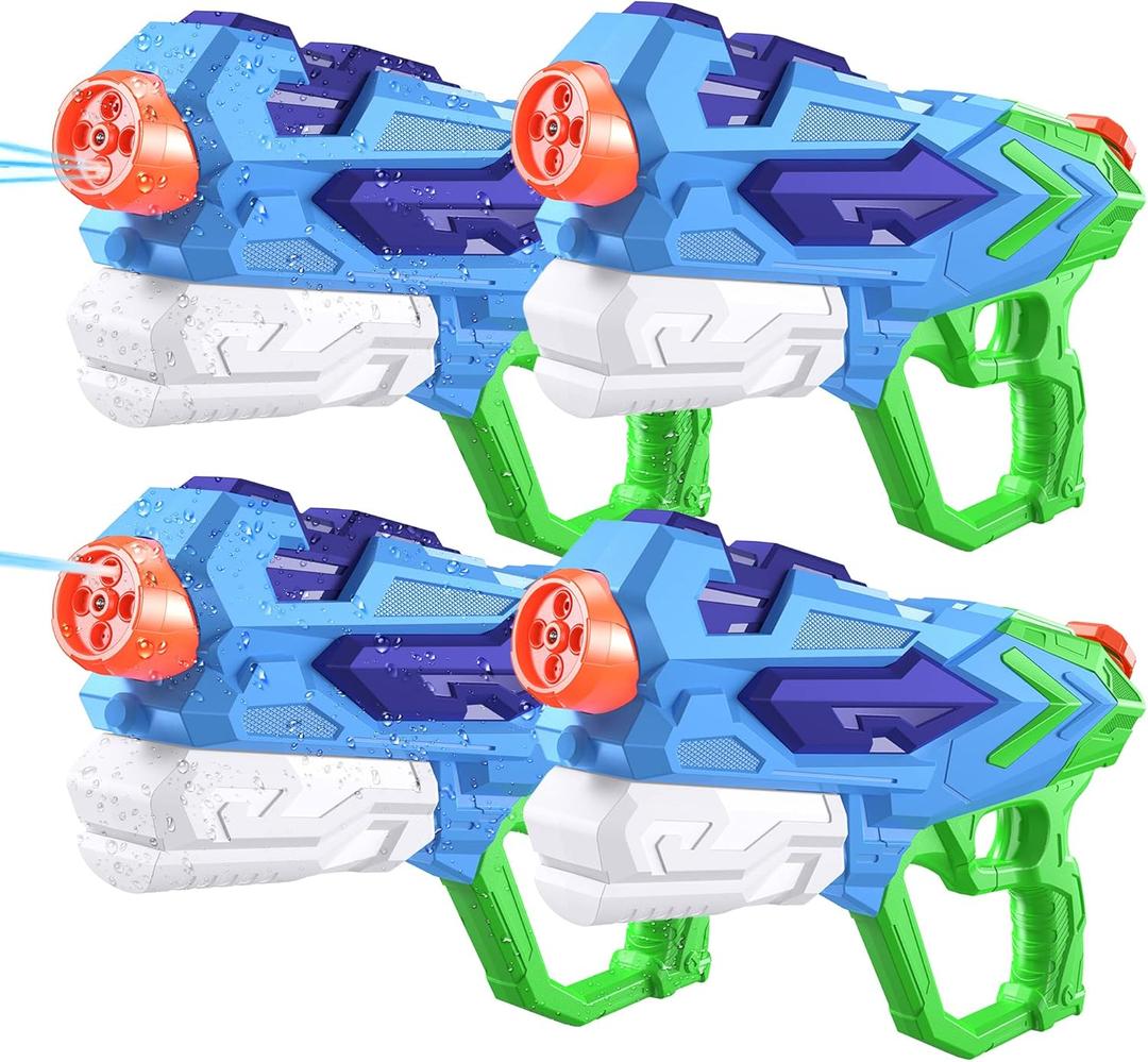 Acesfun Water Gun for Kids - Quick Soaking Pump, Long Range, 4 Shooting Modes, No-slip Handle, Leak-free Design, Safe Material, Great Gifts (Green) Acesfun Water Gun for Kids - Quick Soaking Pump, Long Range, 4 Shooting Modes, No-slip Handle, Leak-free Design, Safe Material, Great Gifts (Green)