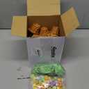 24 Pcs Mini Easter Eggs Basket Set Small Woven Wicker Baskets with Pastel Easter Eggs Green Raffia Grass Foam Speckled Egg Spring Decorations Party Favors