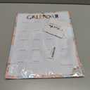 GuassLee Wall Calendar 2026-2027, Vertical Wall Calendar 2026, Jan. 2026 to Jun. 2027, 14" X 11" 18-Month Paper Hanging Planner Wall with Thick Paper for Office Home Planning & Organizing (Blue)