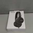 Sony ZX Series Wired On-Ear Headphones, Black MDR-ZX110