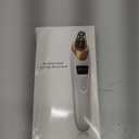 2025 Blackhead Remover Pore Vacuum,Facial Pore Cleaner-5 Suction Power,5 Probes,USB Rechargeable Blackhead Vacuum Kit Electric Acne Extractor Tool for Adult (White)