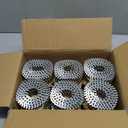 Siding Nails 2-Inch x .092-Inch 15-Degree Collated Wire Coil Full RoundHead Ring Shank Hot-Dipped Galvanized 3600 Count. Adapted to Gun Type CN57/CN65/CN70.