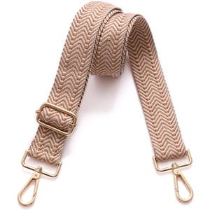 S-Jacorry Purse Strap Replacement Crossbody Wide Shoulder Strap Adjustable Canvas Straps Handbag Strap Replacement Belts