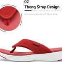 DREAM PAIRS Women's Arch Support Soft Cushion Flip Flops Thong Sandals 8.5