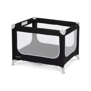 Dream On Me Zodiak Portable Playard, Compact for Travel, Carry Bag, Black