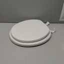 Mayfair 11 000 Economy Soft Cushion Toilet Seat, ROUND, White