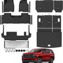 Floor Mat Set for 2025 2026 Chevy Suburban/GMC Yukon XL 8 Seats