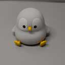 Penguin Night Light for Kids, Cute Penguin Lamp Silicone Baby Nursery Night Lamp, Dimmable Squishy Touch Bedside Lamps, Adorable Rechargeable Animal Lamps Gifts Kawaii Room Decor for Kids Girls Boys