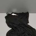 Papicutew Women's Full Slip for Under Dresses Plus Size Long Nightgown Cami Dress (24 Plus, Black)