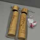 Set of 2 Small Bamboo Scattering Urn Tube for Human Ashes, ECO Friendly Bamboo Spreading Cremation Tube Urn for Human Pet Ashes(Pigeon Rose)