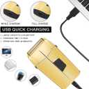 2 in 1 Professional Men's Electric Shaver Razor Foil Shaver Bald Head Shaver Barber Professional Hair Beard Trimmer Grooming Kit