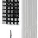 3-IN-1 Portable Air Conditioners, Evaporative Air Cooler w/Remote & 3 Speeds, Windowless Air Conditioner, 2 Gal Tank & 4 Ice Packs for 45H Cooling, Quiet Portable AC for Room Bedroom Office