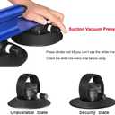 ROCKBROS Suction Cup Bike Rack Quick Release Aluminium Alloy for 3 Bikes