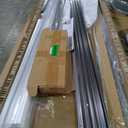 ELEGANT Framed Sliding Shower Enclosure 36 in. D x 36 in. W x 72 in. H, 2 Stationary Panels, 1/4'' Clear Glass Sliding Shower Doors, Black Brushed Nickel (Shower Base Not Included)