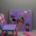 Disney Encanto Kids Table and Chair Set with Storage (2 Chairs Included) by Delta Children Ideal for Arts & Crafts, Snack Time, Homeschooling, Homework & More - Greenguard Gold Certified, Purple