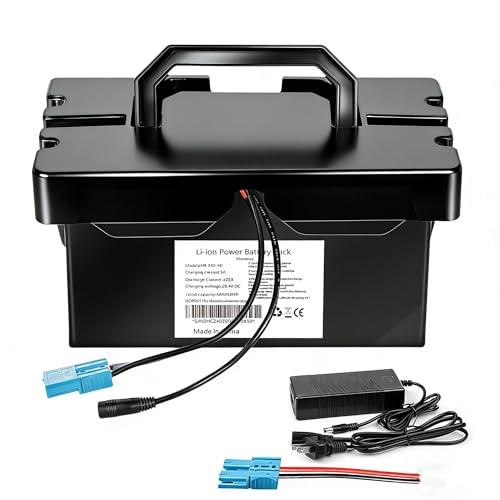 VISET LI 24V8Ah Lithium Battery for Ride On Toys & Cars, Compatible with Dynacraft Realtree UTVs,24V Replacement Battery for Power Wheels with Long-Lasting Power and Light（24V8AH）