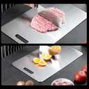 Stainless Steel Cutting Board for Kitchen (1PC-L)