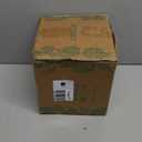 LE TAUCI Ceramic Plant Pots, 5.1 + 6.4 Inch Footed Pots for Plants, Modern Flower Pots for Home and Office, Indoor Planters with Drainage, Reactive Glaze White