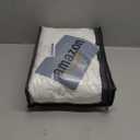 White Ruffle Duvet Cover Set Full Size Solid Color Ivory White Comforter Cover Farmhouse Boho Aesthetic Shabby Chic Bed for All Seasons Soft Lightweight Microfiber Bed with Zipper Closure