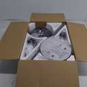 Ceiling Fans with Lights, 52" Ceiling Fan with Light and Remote Control, Reversible DC Motor, 3CCT, Dimmable, Timer, Noiseless, Brown Ceiling Fan for Bedroom Living Room, Indoor/Outdoor Use